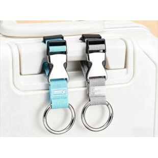 Luggage Attachment Strap with Hanging Hook — actual product photo