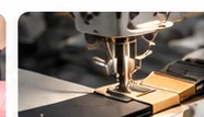 Illustration of strap sewing equipment